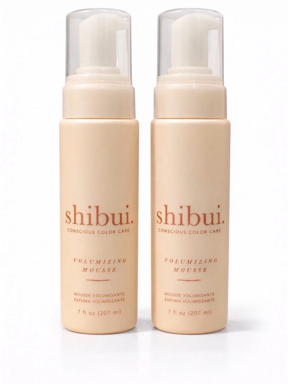 Shibui Volumizing Mousse 7oz 2 Pack Volume Boost Styling Foam